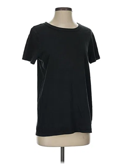 Pre-owned Aerie Short Sleeve T-shirt In Black