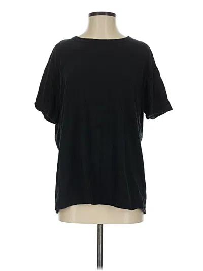 Pre-owned Aerie Short Sleeve T-shirt In Black