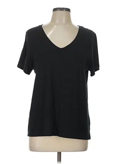 Pre-owned Aerie Short Sleeve T-shirt In Black
