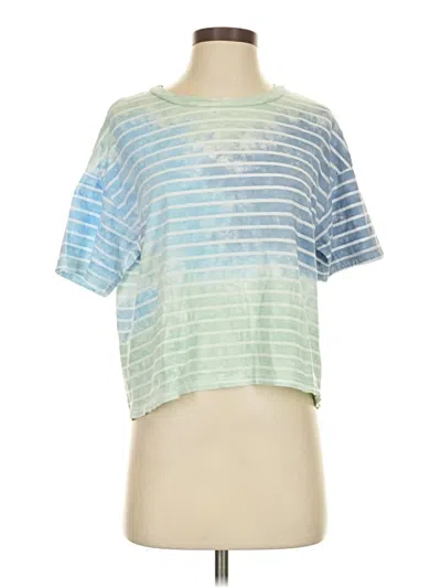 Pre-owned Aerie Short Sleeve T-shirt In Blue
