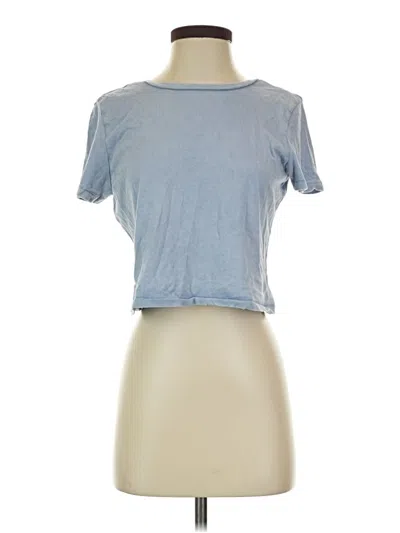 Pre-owned Aerie Short Sleeve T-shirt In Blue