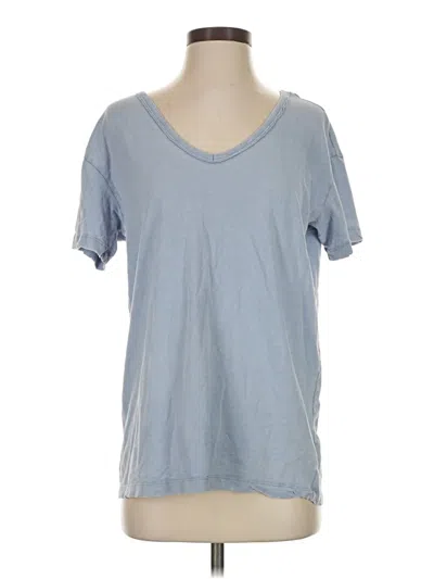 Pre-owned Aerie Short Sleeve T-shirt In Blue