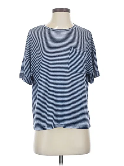 Pre-owned Aerie Short Sleeve T-shirt In Blue