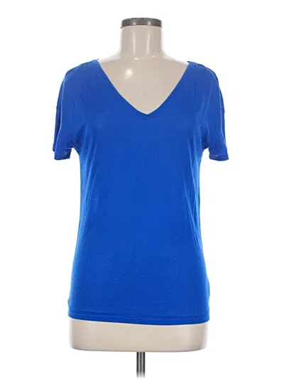 Pre-owned Aerie Short Sleeve T-shirt In Blue