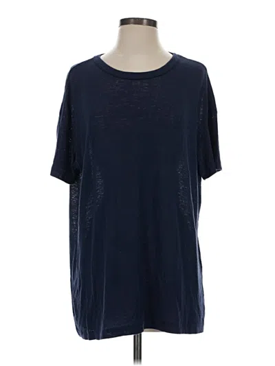 Pre-owned Aerie Short Sleeve T-shirt In Blue
