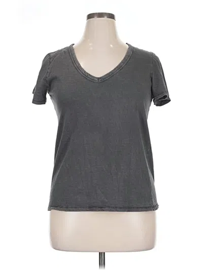 Pre-owned Aerie Short Sleeve T-shirt In Gray