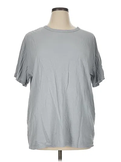 Pre-owned Aerie Short Sleeve T-shirt In Gray