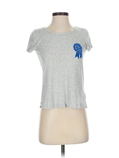 Pre-owned Aerie Short Sleeve T-shirt In Gray