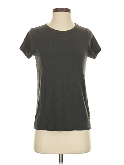 Pre-owned Aerie Short Sleeve T-shirt In Gray