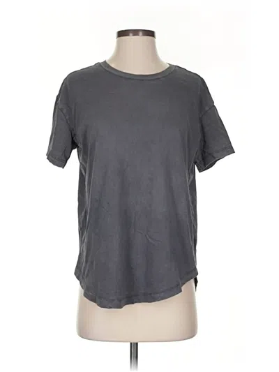 Pre-owned Aerie Short Sleeve T-shirt In Gray