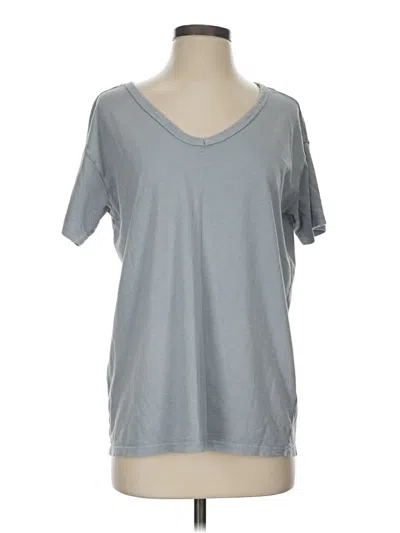 Pre-owned Aerie Short Sleeve T-shirt In Gray