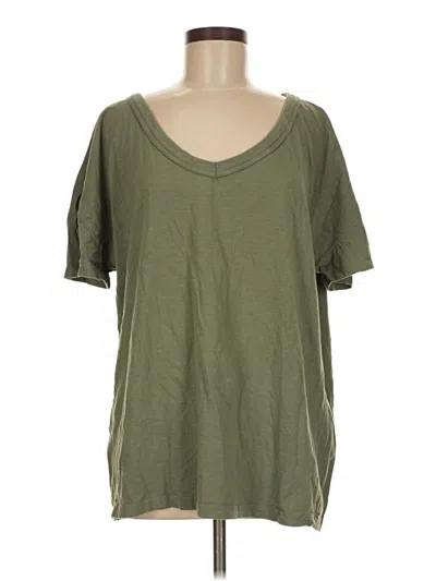 Pre-owned Aerie Short Sleeve T-shirt In Green