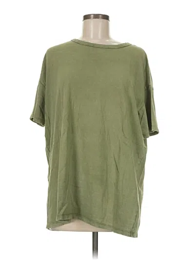 Pre-owned Aerie Short Sleeve T-shirt In Green