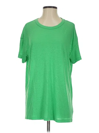 Pre-owned Aerie Short Sleeve T-shirt In Green