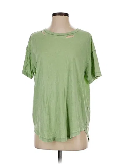 Pre-owned Aerie Short Sleeve T-shirt In Green
