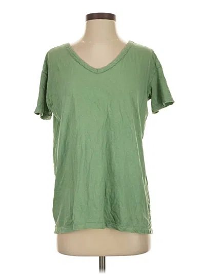 Pre-owned Aerie Short Sleeve T-shirt In Green