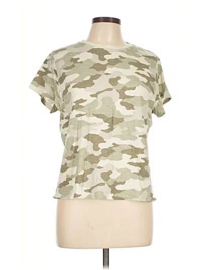 Pre-owned Aerie Short Sleeve T-shirt In Green