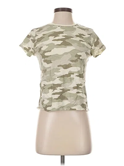 Pre-owned Aerie Short Sleeve T-shirt In Green