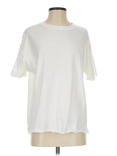 Pre-owned Aerie Short Sleeve T-shirt In Ivory