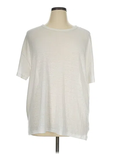 Pre-owned Aerie Short Sleeve T-shirt In Ivory