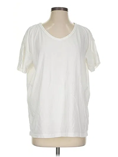 Pre-owned Aerie Short Sleeve T-shirt In Ivory