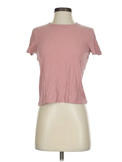 Pre-owned Aerie Short Sleeve T-shirt In Pink