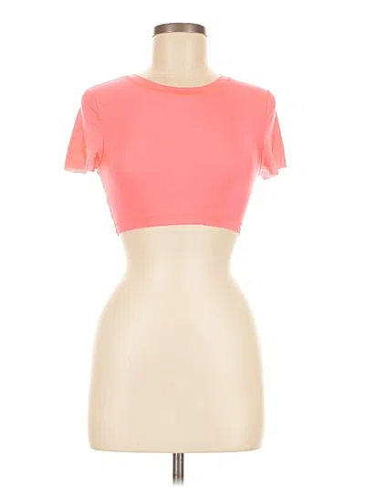 Pre-owned Aerie Short Sleeve T-shirt In Pink