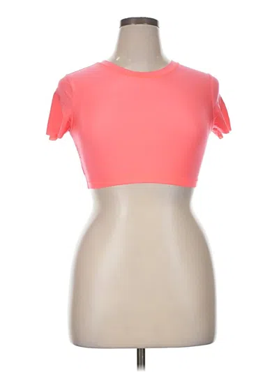 Pre-owned Aerie Short Sleeve T-shirt In Pink