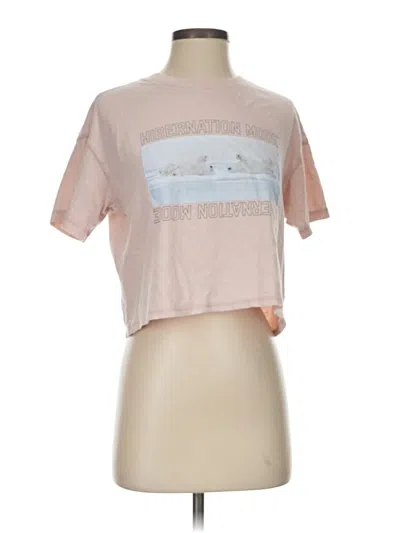 Pre-owned Aerie Short Sleeve T-shirt In Pink