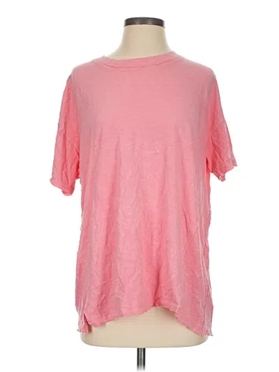 Pre-owned Aerie Short Sleeve T-shirt In Pink
