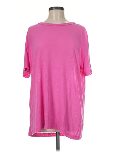 Pre-owned Aerie Short Sleeve T-shirt In Pink