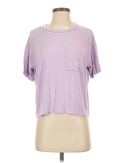 Pre-owned Aerie Short Sleeve T-shirt In Purple