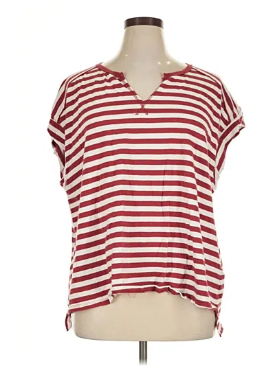 Pre-owned Aerie Short Sleeve T-shirt In Red