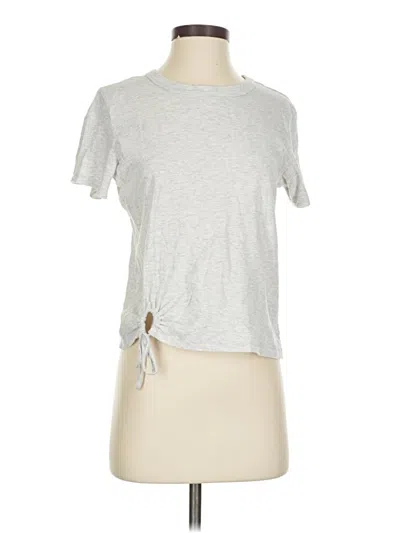 Pre-owned Aerie Short Sleeve T-shirt In Silver