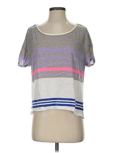 Pre-owned Aerie Short Sleeve T-shirt In Silver
