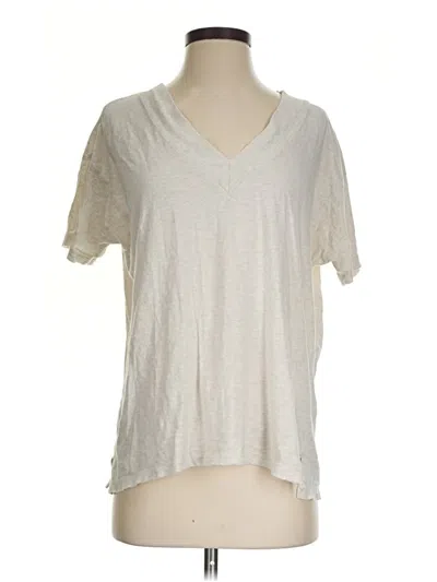 Pre-owned Aerie Short Sleeve T-shirt In Silver