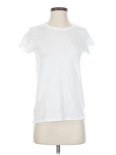 Pre-owned Aerie Short Sleeve T-shirt In White