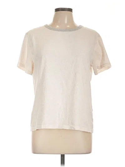 Pre-owned Aerie Short Sleeve T-shirt In White