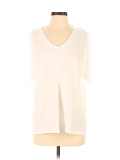 Pre-owned Aerie Short Sleeve T-shirt In White