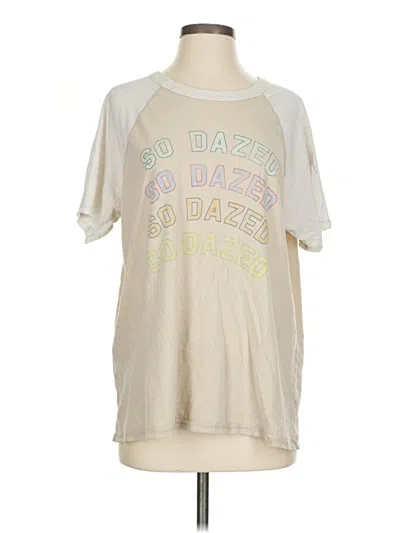 Pre-owned Aerie Short Sleeve T-shirt In White