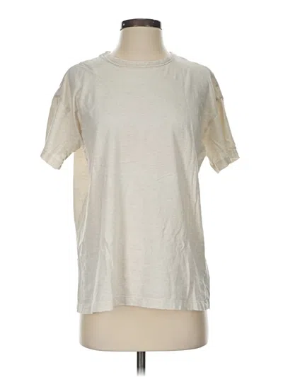 Pre-owned Aerie Short Sleeve T-shirt In White