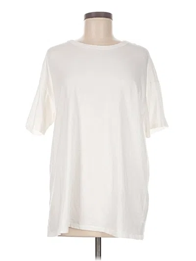 Pre-owned Aerie Short Sleeve T-shirt In White
