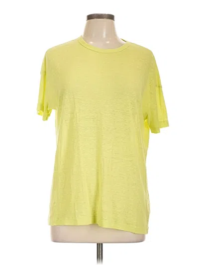 Pre-owned Aerie Short Sleeve T-shirt In Yellow