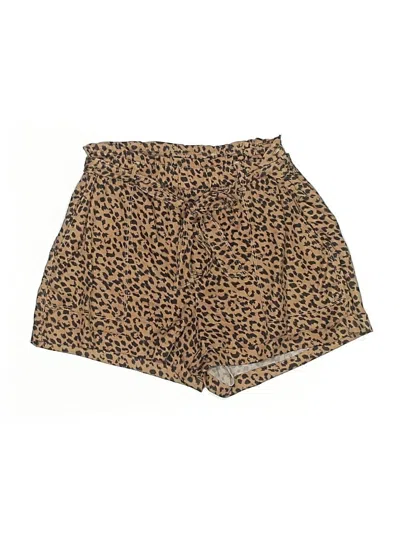 Pre-owned Aerie Shorts In Brown