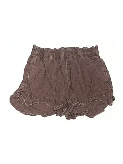 Pre-owned Aerie Shorts In Brown