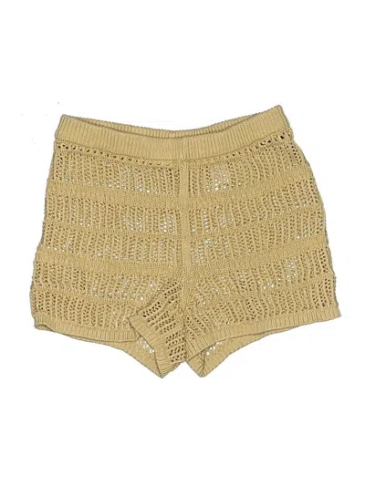Pre-owned Aerie Shorts In Gold