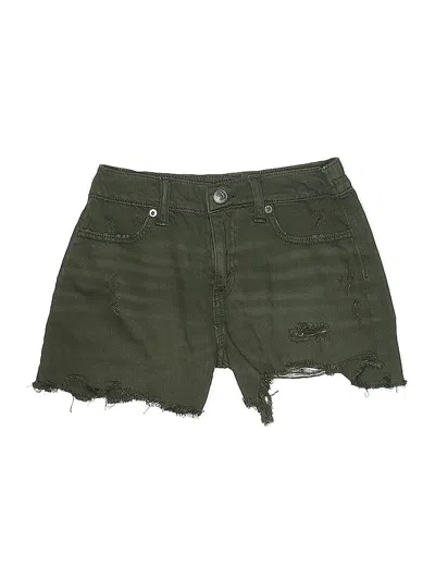 Pre-owned Aerie Shorts In Green