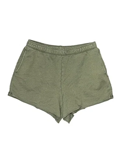 Pre-owned Aerie Shorts In Green