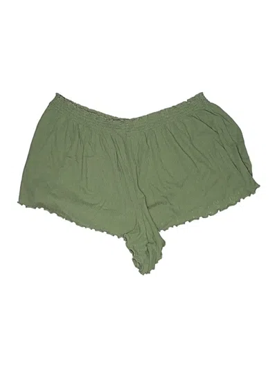 Pre-owned Aerie Shorts In Green