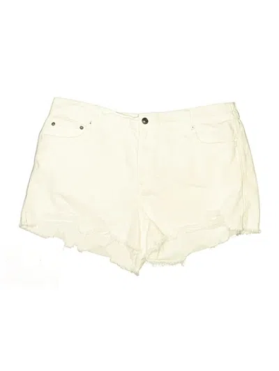 Pre-owned Aerie Shorts In Ivory